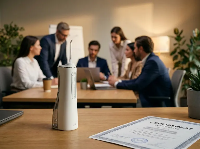 Сертификат на ирригатор